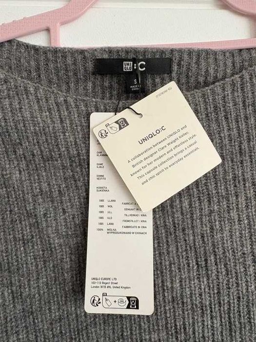 Uniqlo C:  нова вълнена рокля