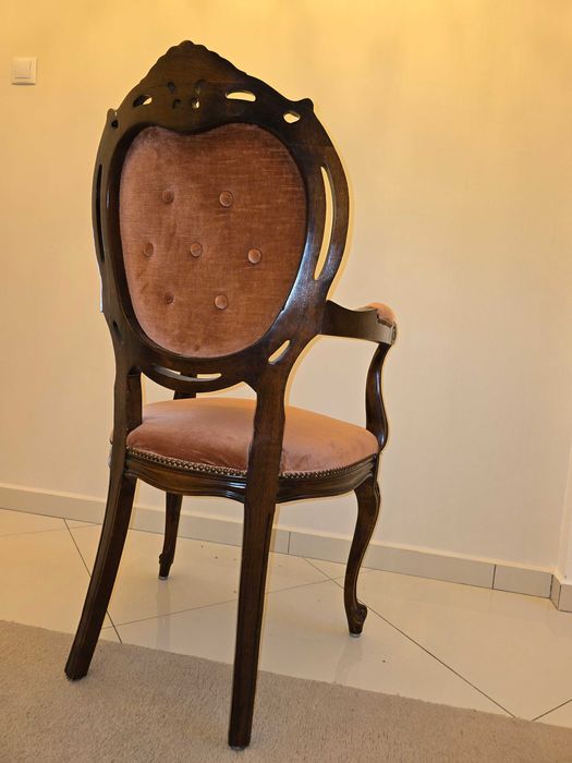 Set 2 scaune + măsuță, stil baroc