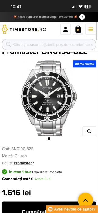 Ceasuri Citizen Promaster BN0190-