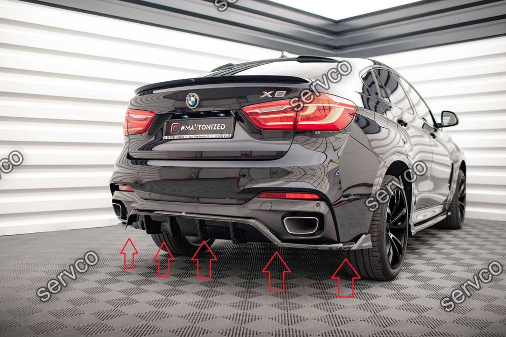 Bodykit pachet Bmw X6 F16 M-Pachet 2014-2019 v2 Maxton Design