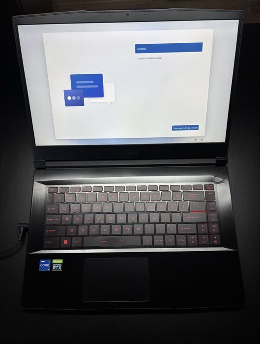 Vând MSI GF63 Thin 11UD