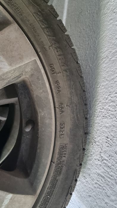 Джанти 17  5х110 Опел Астра, Вектра със зимни гуми