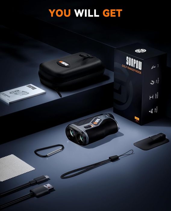 Telemetru Sunpow Golf Rangefinder C015, Nou