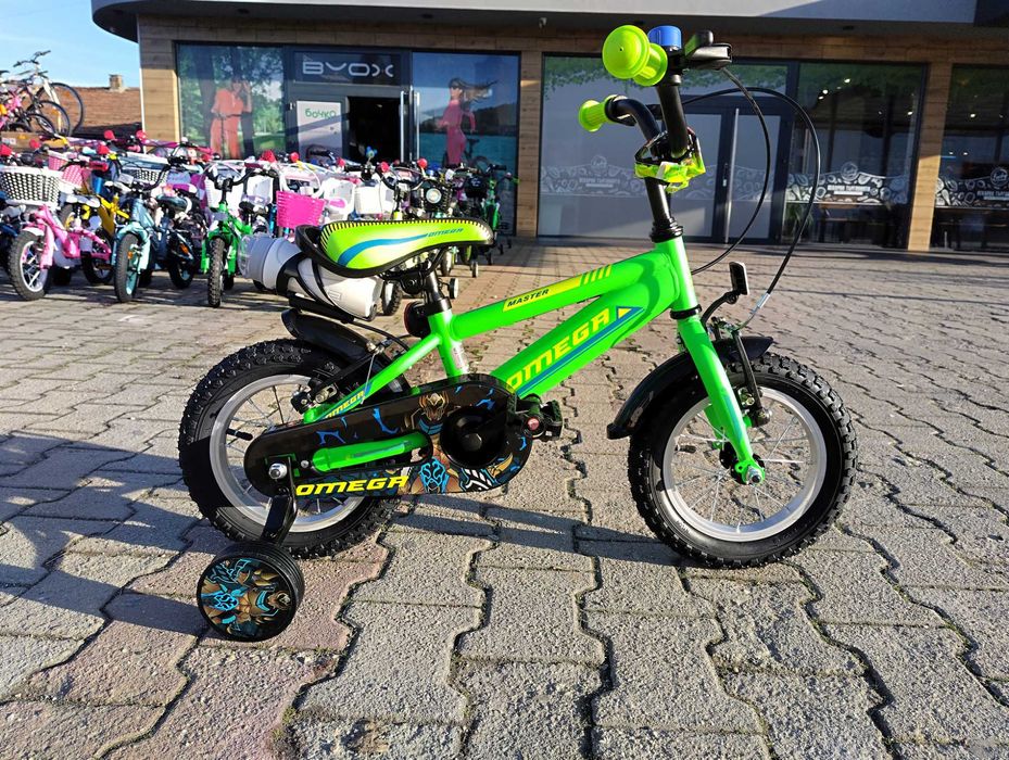 BYOX Велосипед 12" MASTER зелен