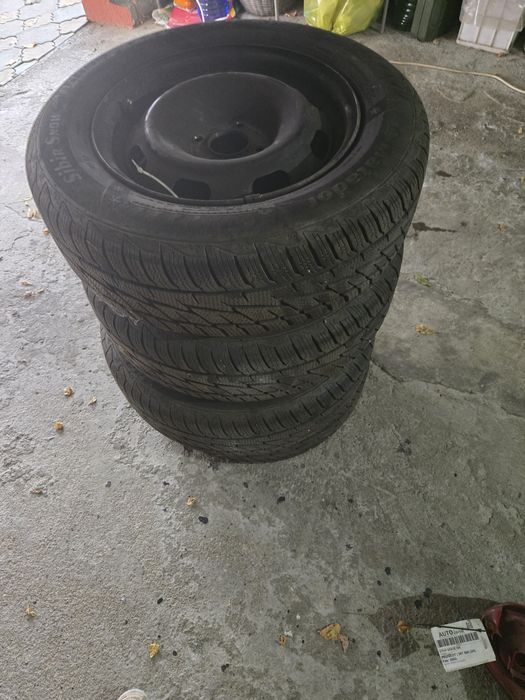 Cauciucuri+Jante Matador iarna 195/65R15