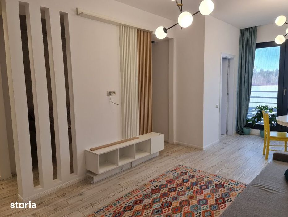 Apartament tip studio | Bucatarie inchisa | Mobilat Utilat | Petricani — fotografia 3