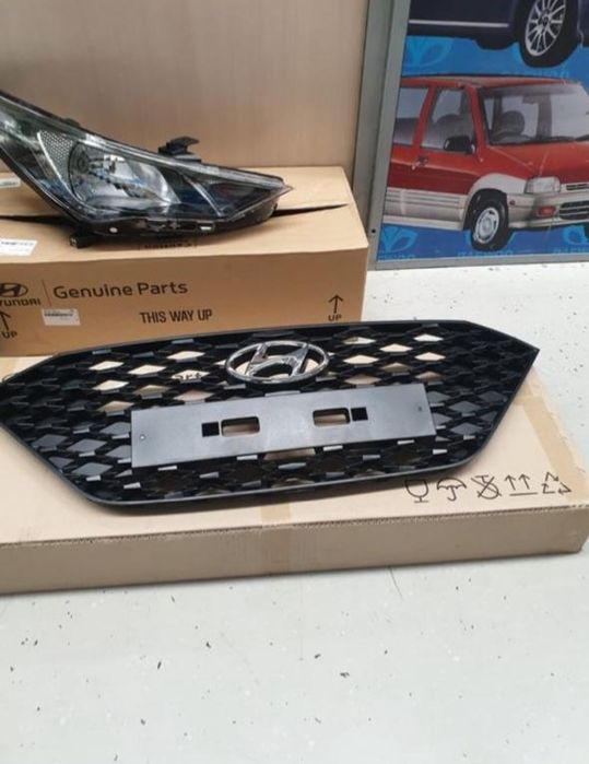 Решётка хундай акцент