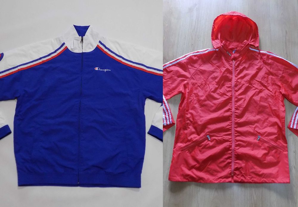 горнище champion/adidas яке худи суичър ветровка мъжко оригинал S/XXL