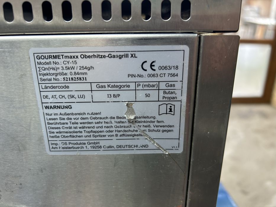 Beef Grill Gourmet XL profesional(pe Gaz)