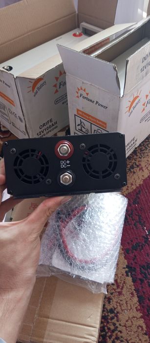 12/24V UNIVERSAL INVERTOR 5500W Toza sinus. Rabochy holatda