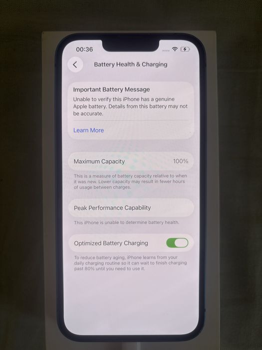 Iphone 13 синий