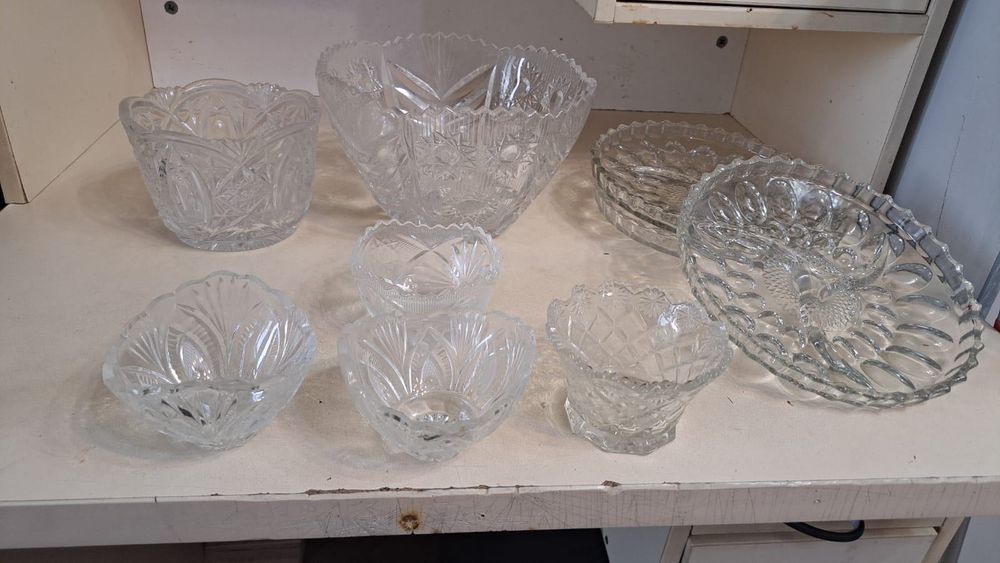 Посуда набор кружки стаканы бокалы