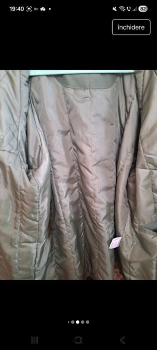 Jachetă damă  de primăvară,  Verde( 4XL)