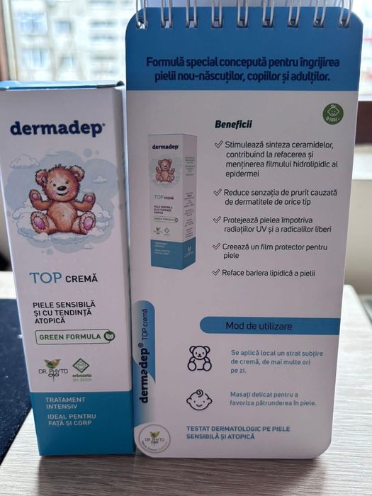 Set șampon/gel de duș și cremă pentru piele uscată Dermadep