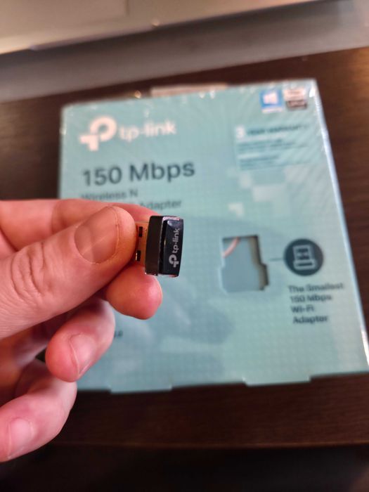 Мрежови адаптер TP-Link TL-WN725N, Nano USB Adapter, ултра-компактен