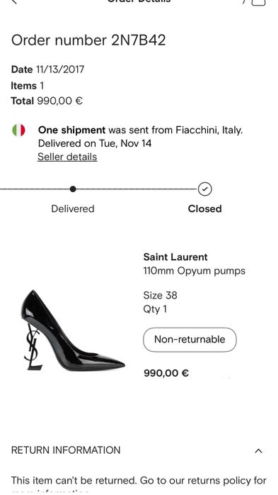 YSL обувки оригинални