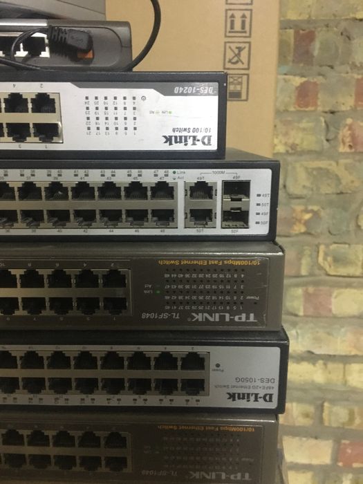 Продам хабы свитчи