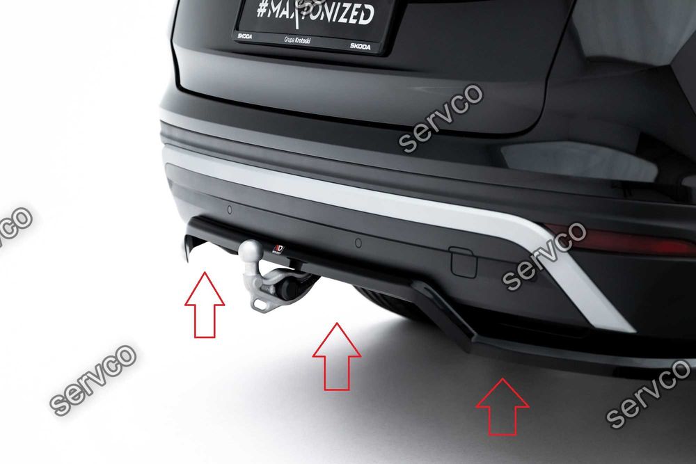Set Body kit tuning Skoda Kodiaq Mk2 2024- v1 - Maxton Design