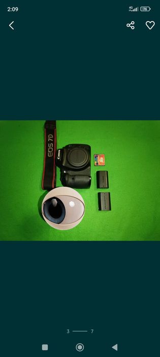 canon 7D фотоаппарпт сатылады