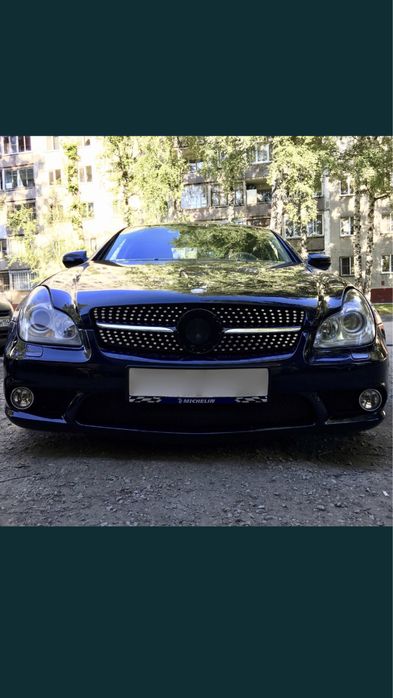 Фар Мерседец CLS банан