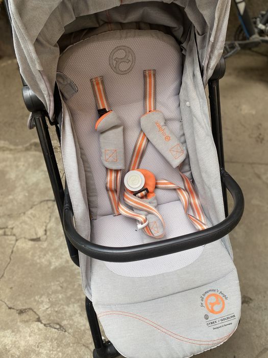 Cybex Бебешка количка Eezy S+ 2 Lava Grey