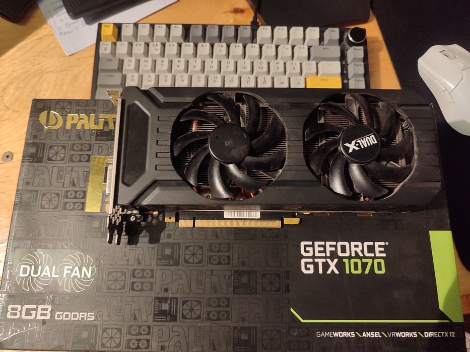 Видеокарт palit gtx 1070