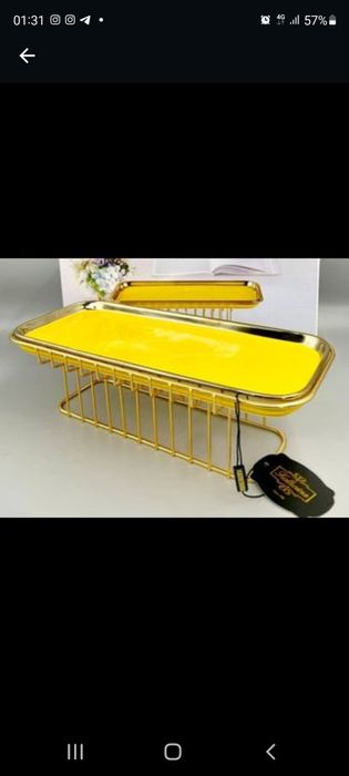 Посуда из керамики с подставкой