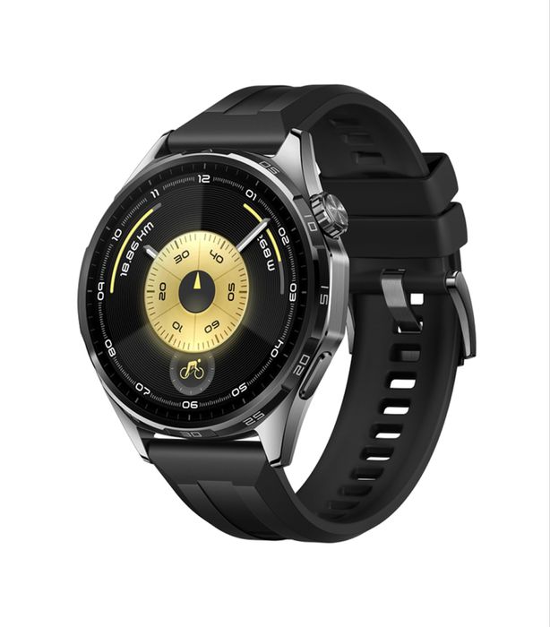 НОВО! Смарт часовник HUAWEI Watch GT 6 46mm Black + безжични слушалки