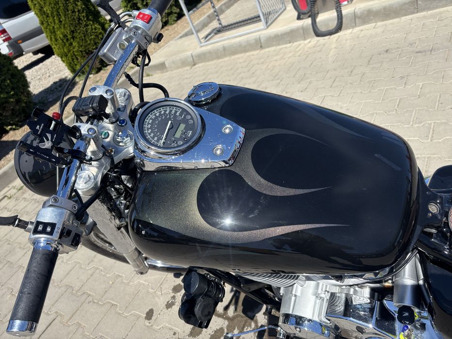 Honda vt750 An2013 cu doar 8600km