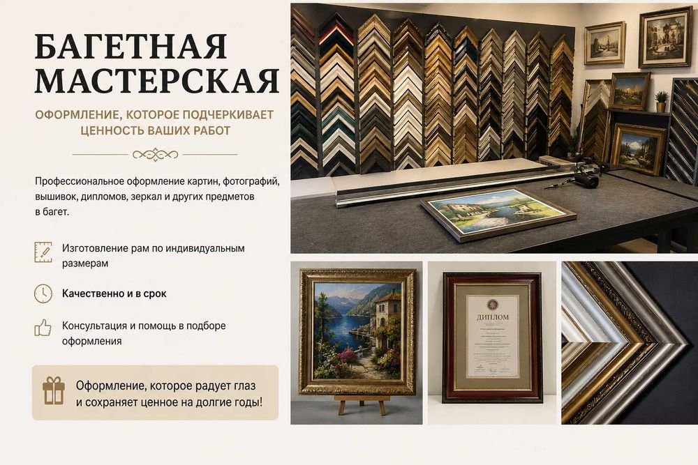 Картины на подрамнике. Рамки для картин.