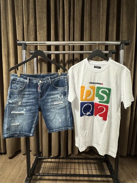 Blugi scurți DSQUARED2 - Mărimea 50 - Calitate Premium