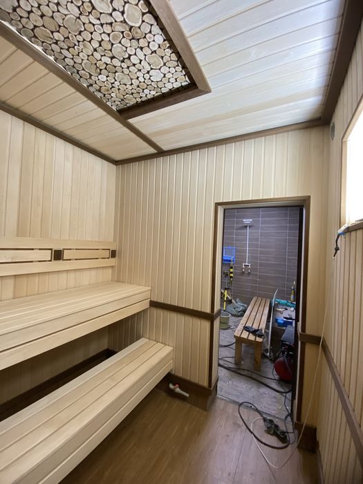 Обшивка бань, парилок