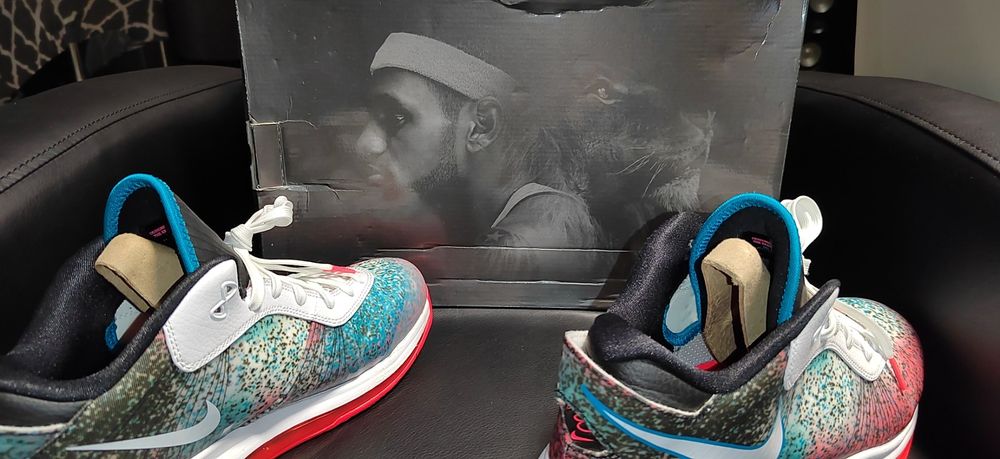 Nike Lebron VIII V/2 Miami Nights, номер 44