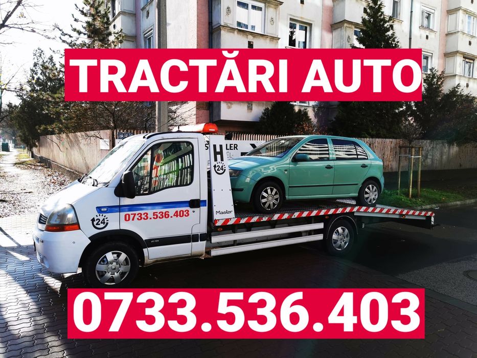 Tractari, platforma, slep asistenta rutiera A1 Timis, Margina, Coșava