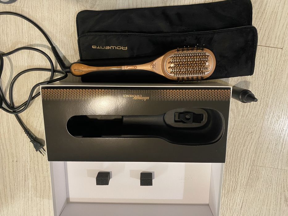 Четка за възстановяване на увредена коса Rowenta Hair Therapist