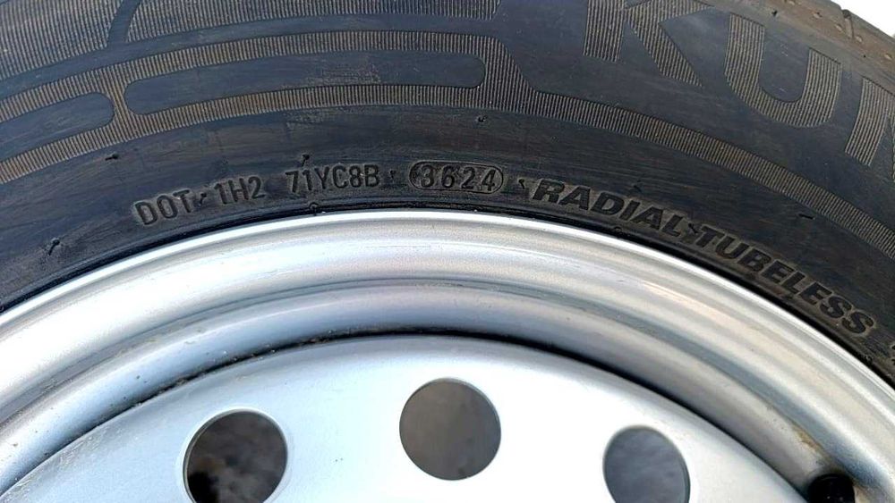 Продаётся колесо (покрышка,камера,диск) KUMHO/