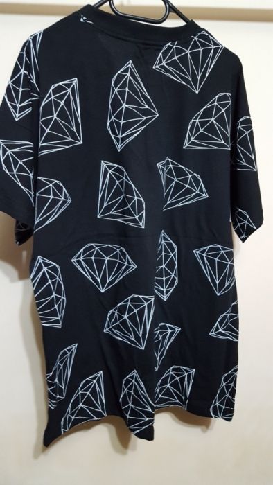 Tricou vara 2026 Diamond negru unicat XXL rap hip hop urban wear NOU!