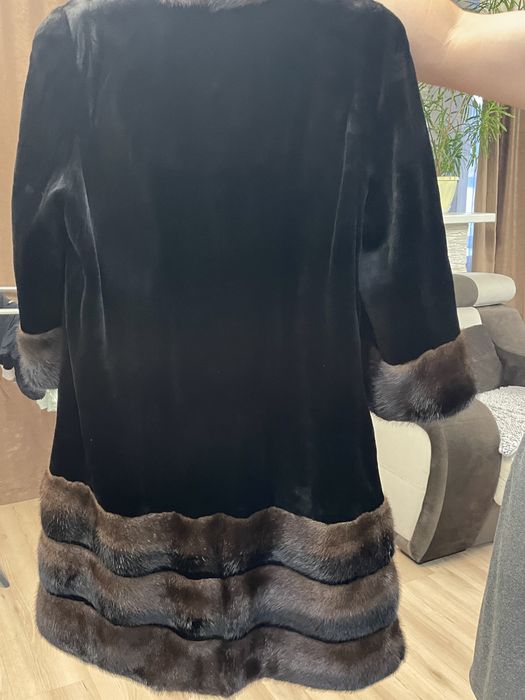 Продам шубу стриженная норка