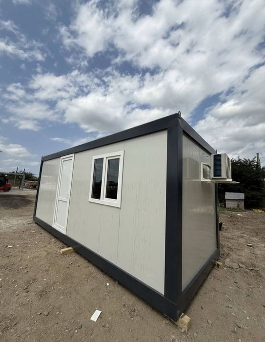 Container metalic 2.4x6m – tavan lambriu