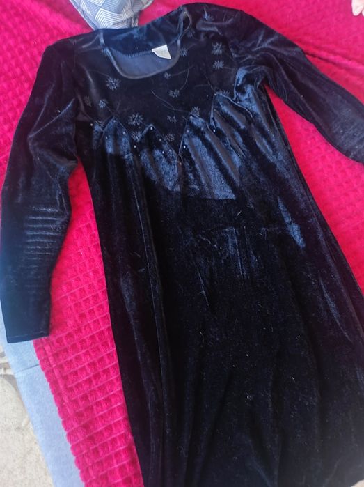 Чёрное платье 46 размер