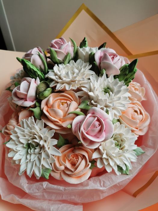 Зефирные букеты.