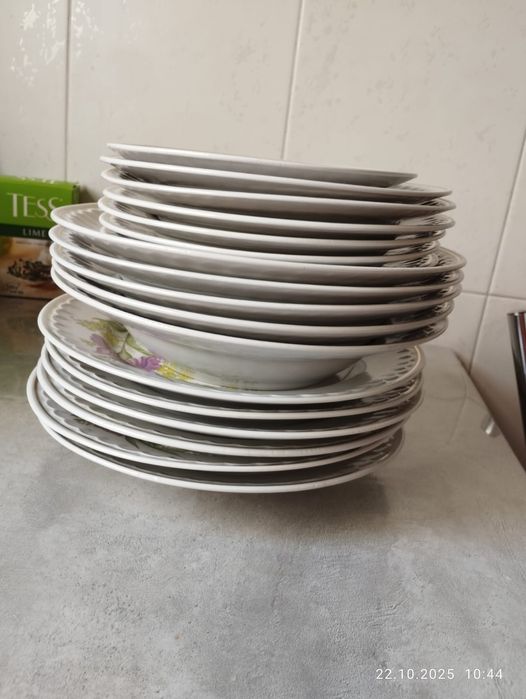 Посуда советская, тарелки