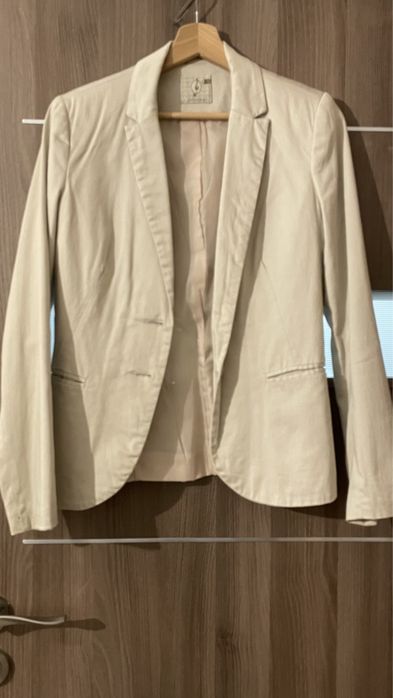 Sacou dama Stradivarius, S, Bej