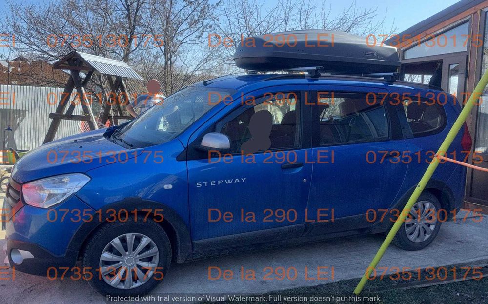 Bare PORTBAGAJ transversale DACIA Lodgy Duster Jogger Dokker Sandero Stepway Logan MCV