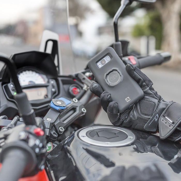 Suport Telefon ghidon moto/bicicletă + amortizor vibrații gratis