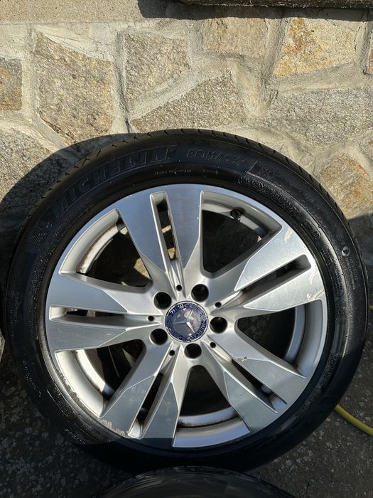 Джанти 17” 8.5J с гуми Michelin + Hankook (5x112 Mercedes)