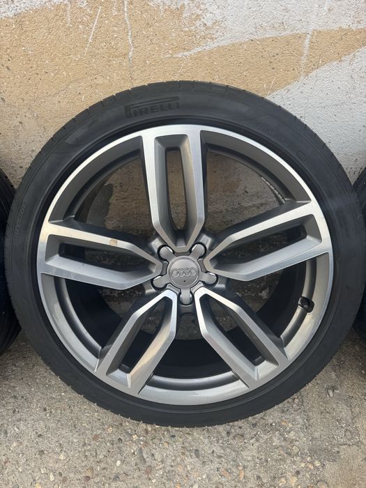 Jante Audi Sq5 Q3 Q5 Q7 Q8 cu cauc Pirelli 255/40R21 P zero dot2018