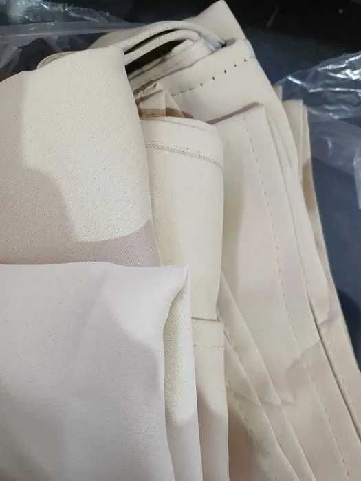 Set 2 perdele blackout Deconovo, 130 x 210 cm, bej