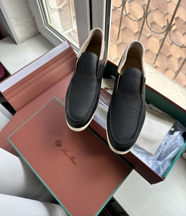 Новый AAA Loro Piana кожаный лофер, размер 41