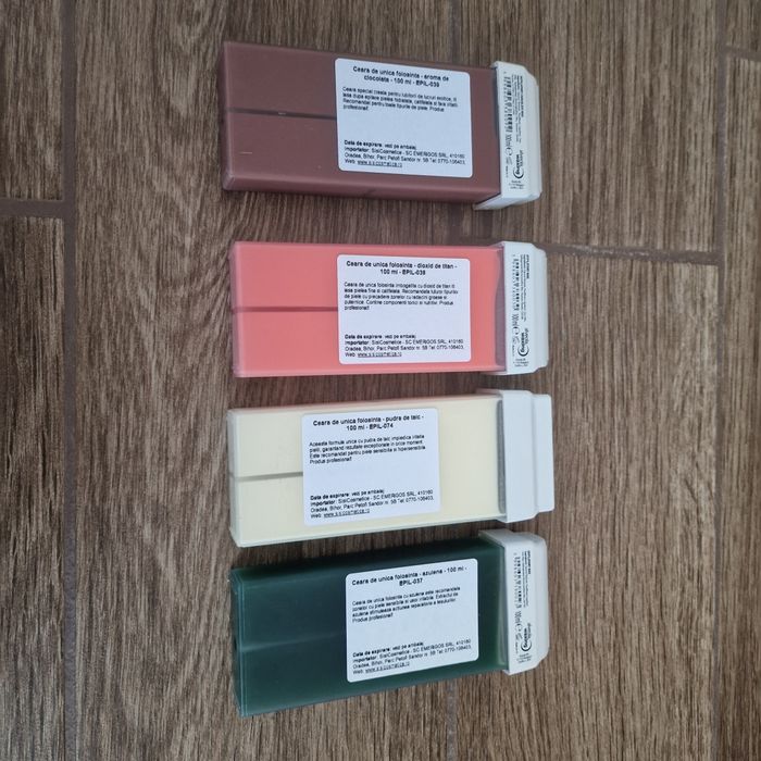 Pachet ceara de epilat - Sisi cosmetice, nuante diverse
